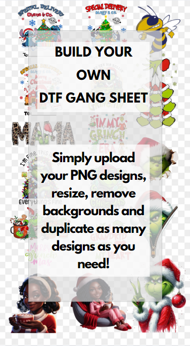 Build A Custom Gang Sheet